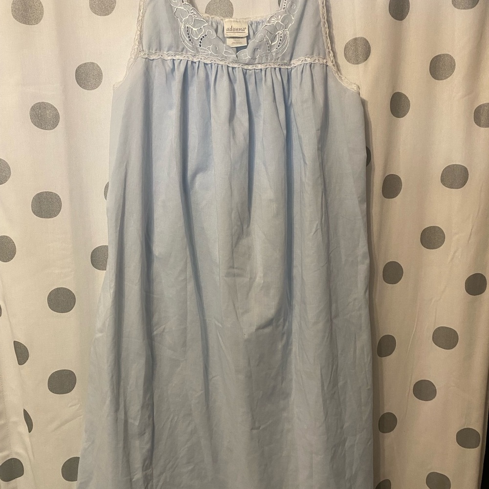 Vintage Blue Adonna Nightgown